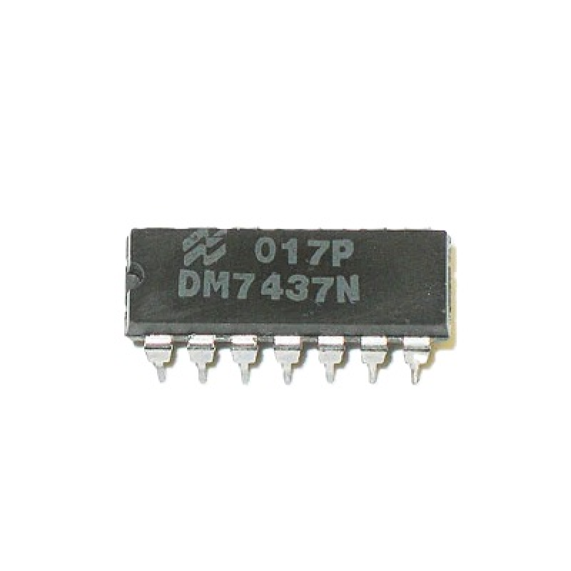 DM7437N Quad 2-Input NAND Buffer with High Voltage Logic IC