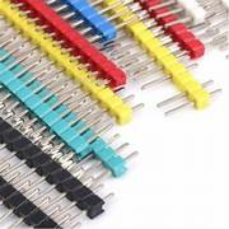 40*1 2.54mm Male Pin Header Mixed-Color