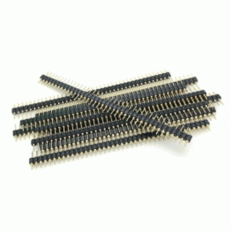 40*1 2.54mm Round Male Pin Headers
