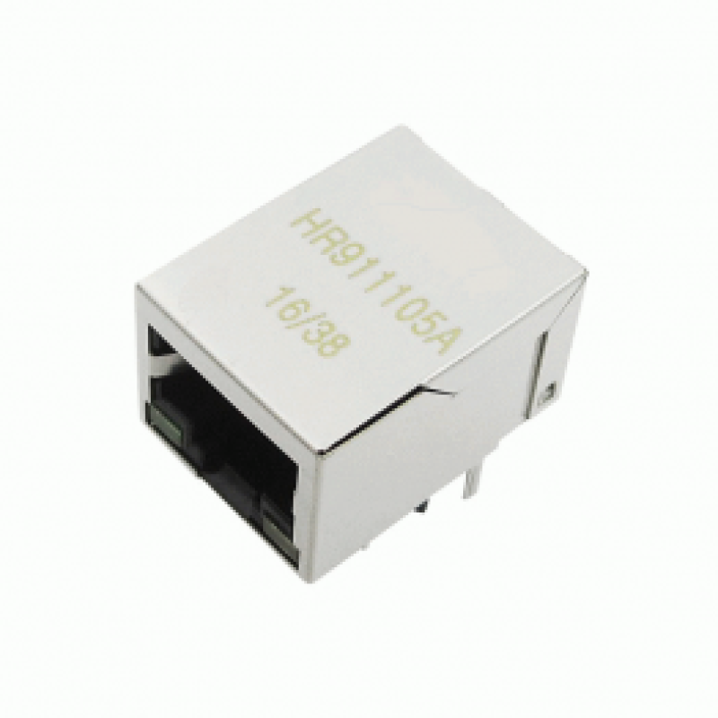 RJ45 Ethernet Connector With Magnetic & LED