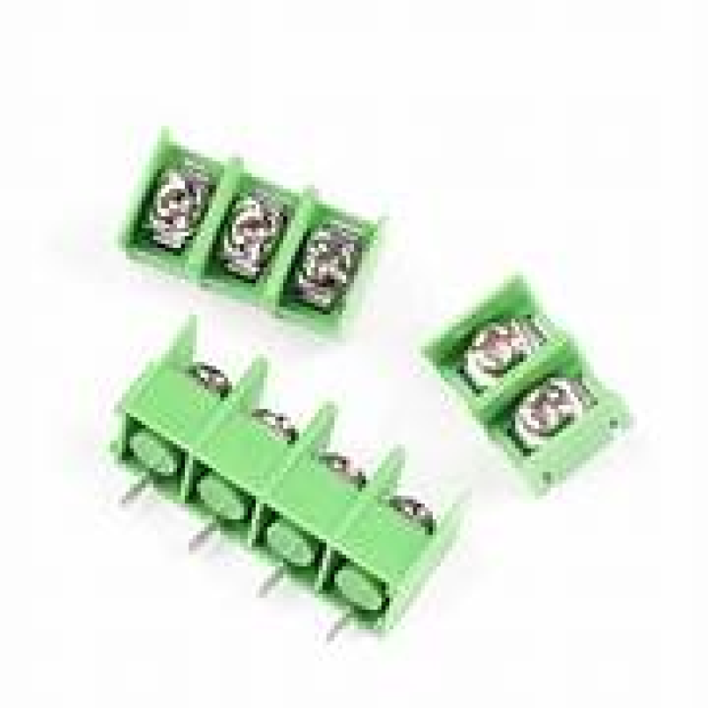 7.62 300V 20A Green Color Screw Terminal Block