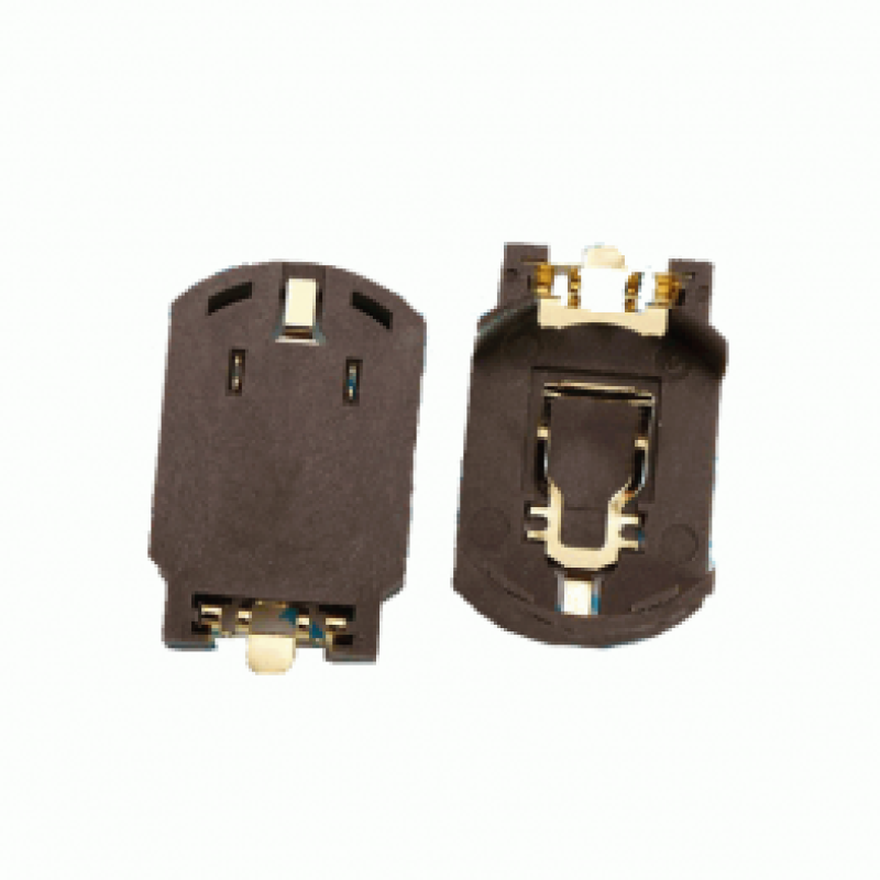 BS-8 SMT Gold Plated 2032 Battery Case