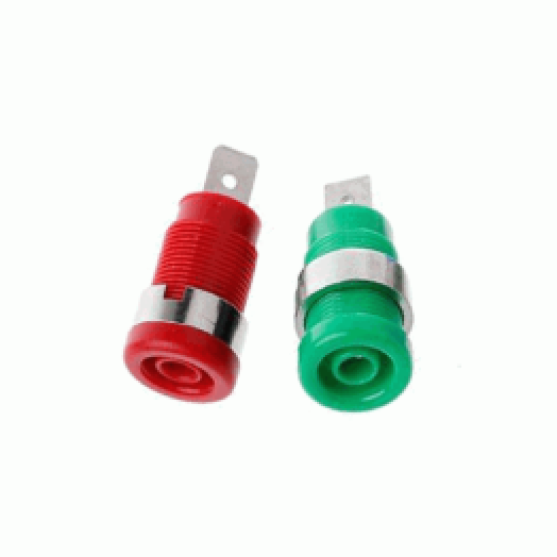 4mm Banana Plug Socket Red Green