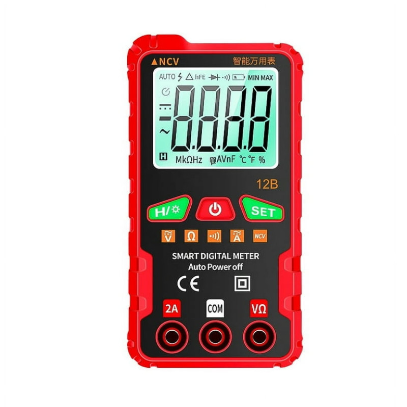 Mini Digital Multimeter 4000 Count AC/DC Electrical Instruments Tester Auto Multimetro Digital Profesional Meter