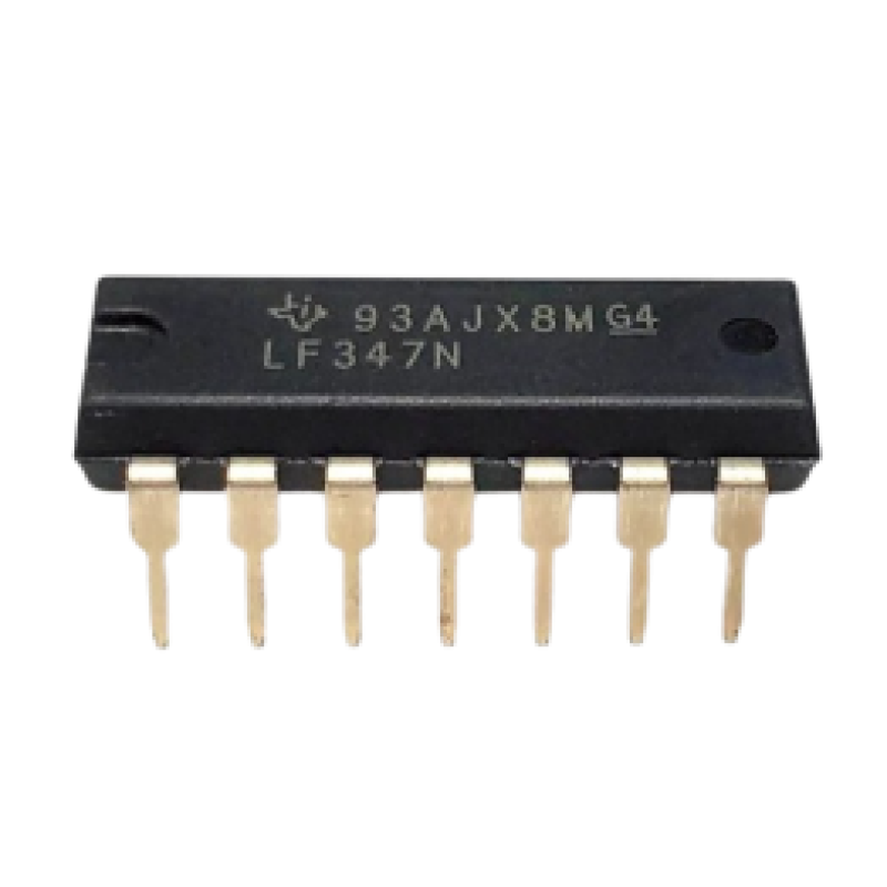 LF347N Quad J-FET Operational Amplifier