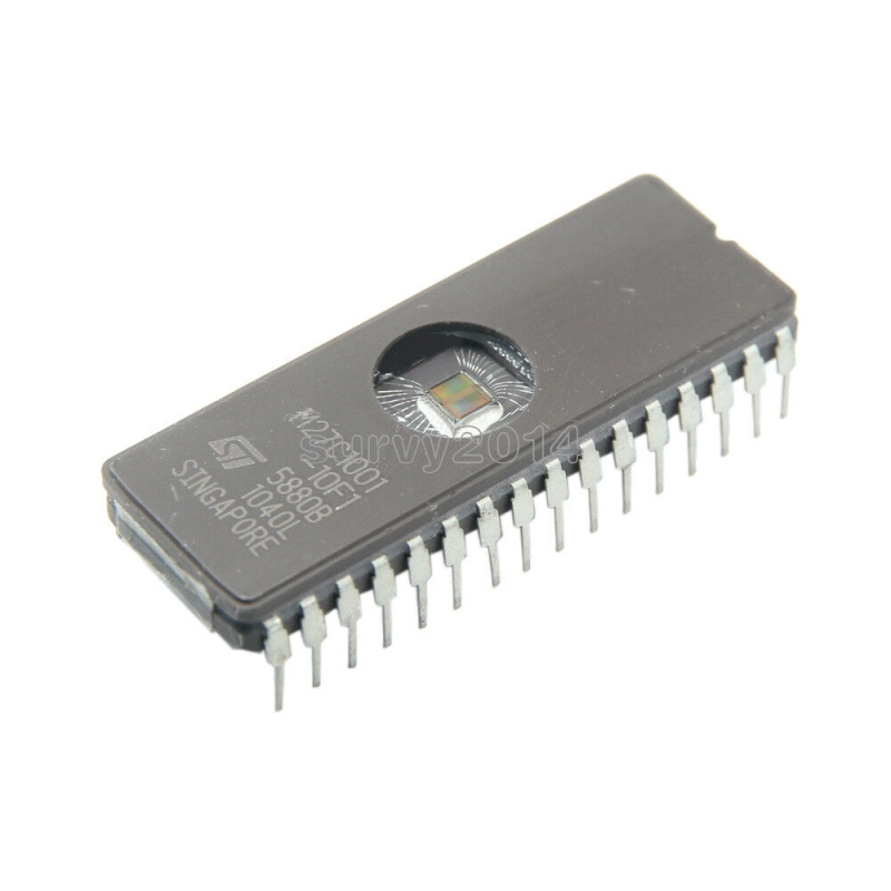 M27C1001-10F1 1M-Bit 100ns UV EPROM