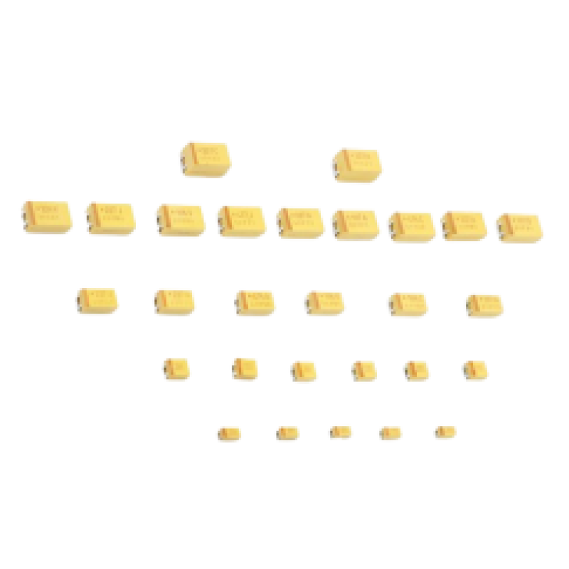 SMD Yellow Color Tantalum Capacitors