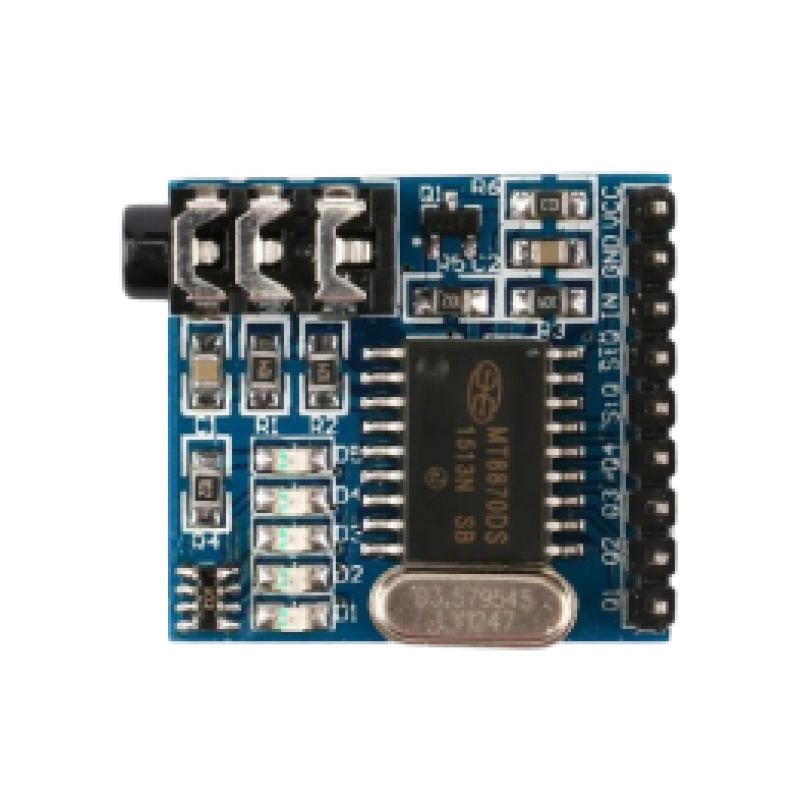 MT8870 DTMF Audio Decoding