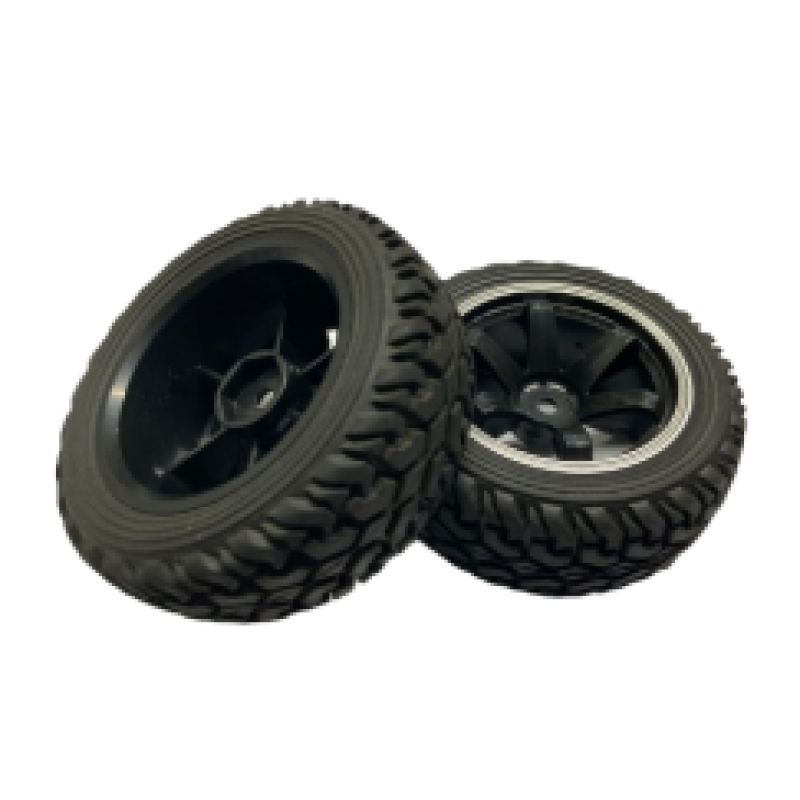 75*28.5mm Rubber Wheel For RC Robot