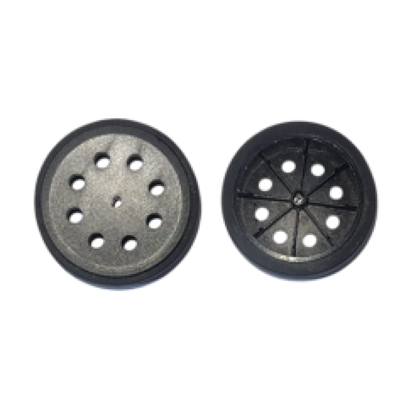 47mm Black Wheel for N20 Metal Gear Motor