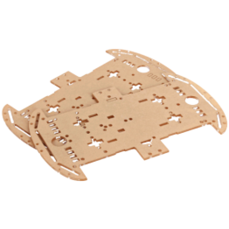 4WD Smart Car Chassis Floors