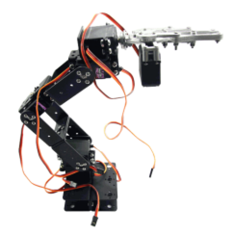 6 DOF Arm Mechanical Robotic ARM With Motor