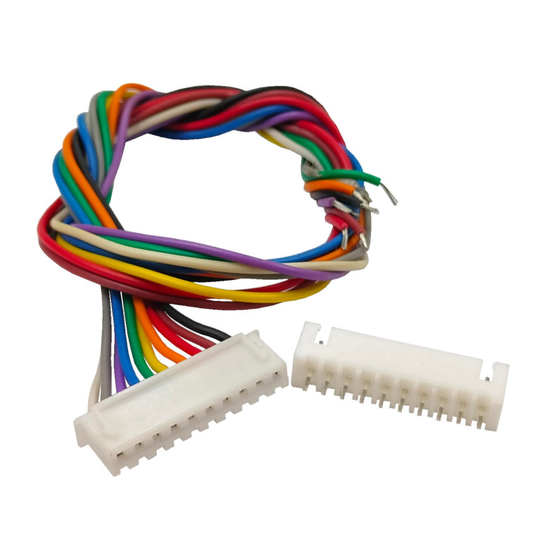 XH-2.54 Multi Color Flexible Cable  12 Wire