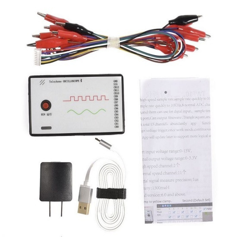 Bluetooth Oscilloscope & Amp; Logic Analyzer Module